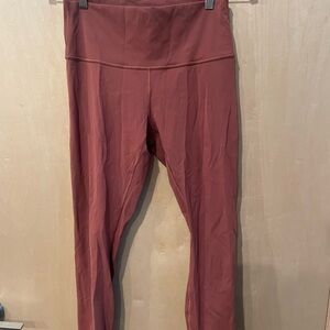 lululemon athletica Rust Leggings